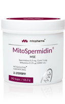 MitoSpermidin MSE 90 kapsułek dr Enzmann Mito Pharma