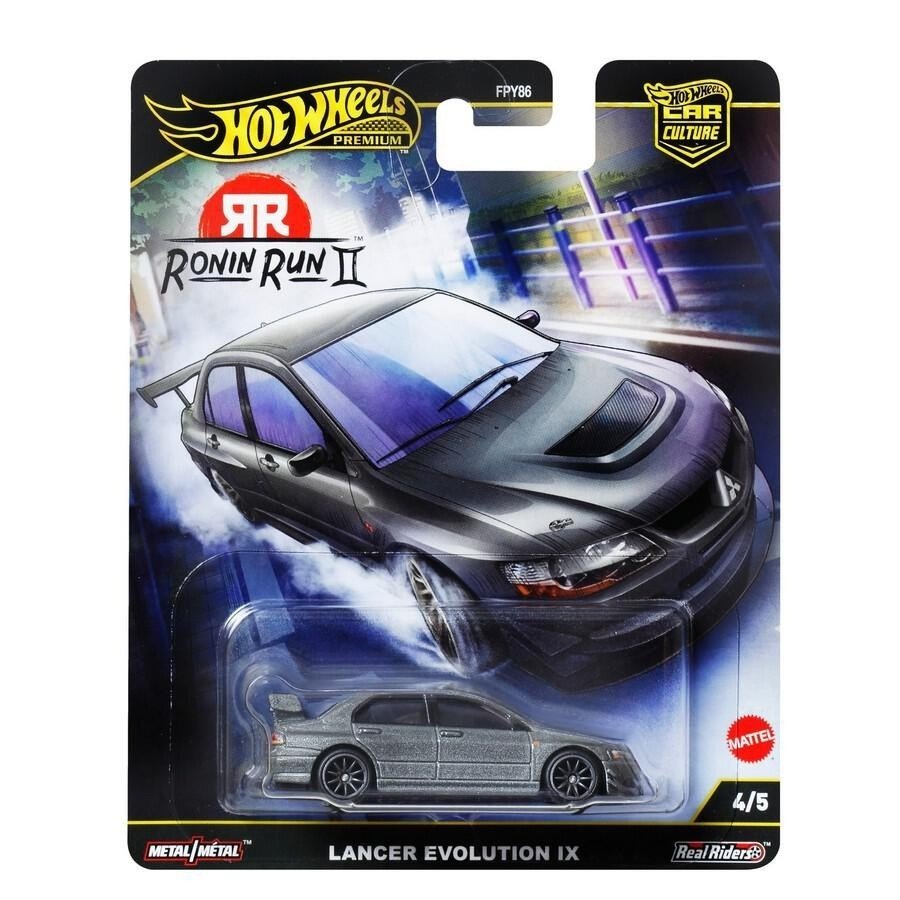 Mitsubishi Lancer Evolution IX - Ronin Run II - Hot Wheels Premium 1:64 ...