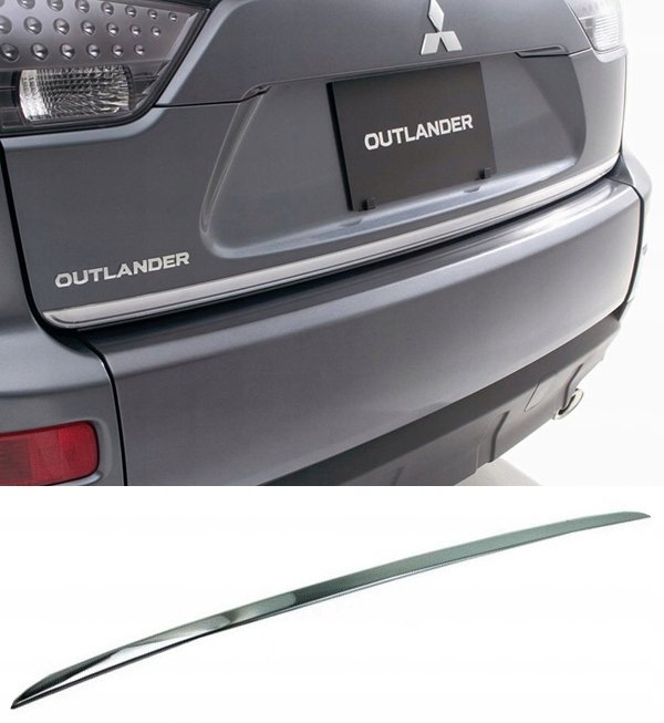 OmniPower® Ladekantenschutz Schwarz Passend Für Mitsubishi Outlander