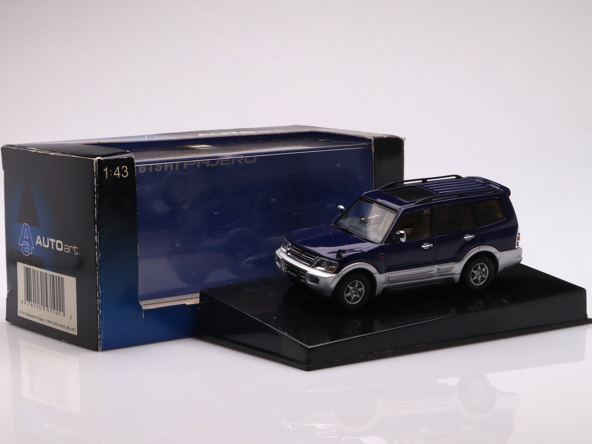 Auto Art 1/43 Modifié - Mitsubishi Pajero Evolution - Livrée Pompiers - Très Bon état