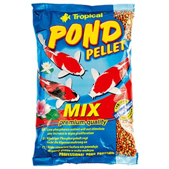Mix dla ryb karpiowatych TROPICAL Pond Pellet, 130 g - Tropical