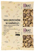 Mix orzechów w karmelu 200g PRODUKT WYSOKIEJ JAKOŚCI&nbsp;-&nbsp;BRAT.pl