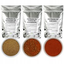 Mix Przypraw Do Mięs Kurczak Gyros Wieprzowina 3 X 100G