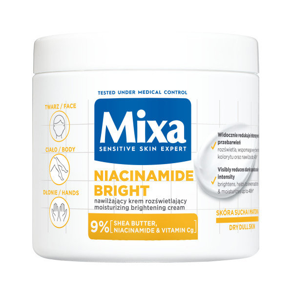 Empik MIXA Niacinamide Bright nawilżający krem rozświetlający 400ml