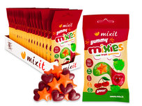 Mixit MIXIES  Żelki o smaku Jabłka i Czereśni 35g