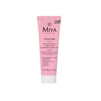 Miya Cosmetics, HAND.lab, Skoncentrowana maska do rąk z kompleksem olejków 40% 50ml - Miya Cosmetics