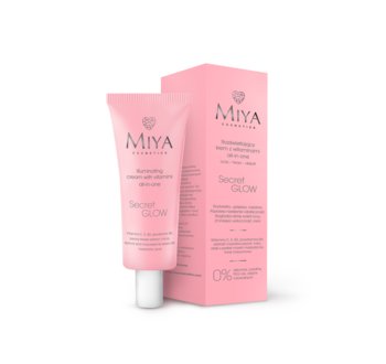 Miya Cosmetics, Secret Glow, Rozświetlający krem z witaminami, 30 ml - Miya Cosmetics
