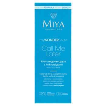 Miya myWONDERBALM Call Me Later krem regenerujący z mikroalgami 75 ml - Miya Cosmetics