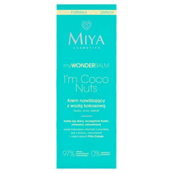 Miya, Mywonderbalm I'm Coco Nuts, Krem Nawilżający Z Wodą Kokosową, 75 Ml - Miya Cosmetics