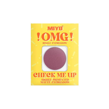 Miyo, !OMG! Check Me Up Highly Pigmented Matte Eyeshadow, Matowy cień do powiek, 03 Vine,1,3 g - Miyo
