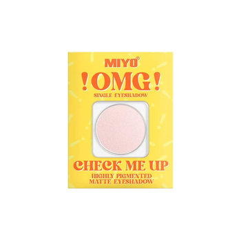 Miyo, !OMG! Check Me Up Highly Pigmented Matte Eyeshadow, Matowy cień do powiek, 05 Gravity,1,3 g - Miyo
