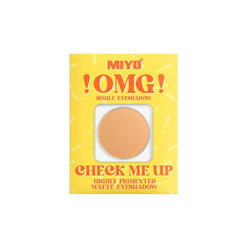 Miyo, !OMG! Check Me Up Highly Pigmented Matte Eyeshadow, Matowy cień do powiek, 13 Cinnamon,1,3 g - Miyo