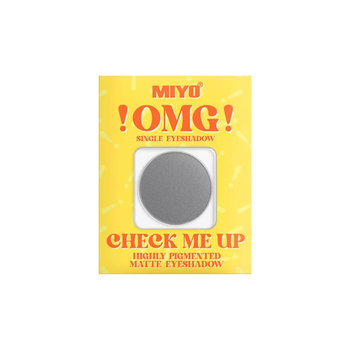 Miyo, !OMG! Check Me Up Highly Pigmented Matte Eyeshadow, Matowy cień do powiek, 16 Iron,1,3 g - Miyo
