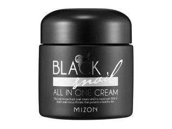 Mizon Black Snail All in One Cream, Krem Regenerujący ze Śluzem Ślimaka, 75ml - Mizon