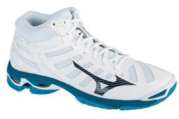 Mizuno Wave Voltage Mid V1GA216586, Męskie, buty do siatkówki, Biały - Mizuno