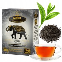 MK Herbata Czarna Liściasta Ceylon Tea English Breakfast Aromatyczna 100 g