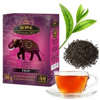 MK Herbata Klasyczna Czarna Liściasta Ceylon Tea Aromatyczna Liście 100g