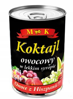 MK Koktajl owocowy w lekkim syropie 410 g - MK Trade