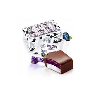 Mleczna Chmurka - Czekoladowe Cukierki z Borówką 1KG - Roshen