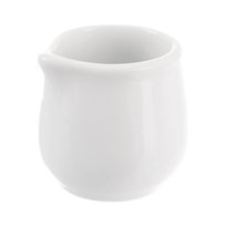 Mlecznik mały porcelanowy biały MONA dzbanuszek na mleko śmietankę sosy dipy 20 ml 4x4 cm