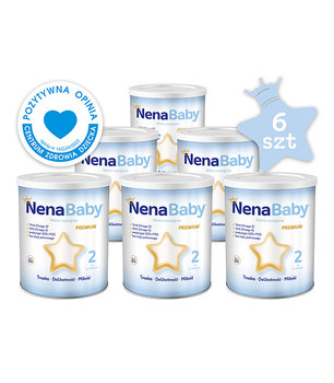 Mleko następne NenaBaby 2 - 6 x 400g - NenaBaby