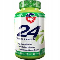 MLO Witaminy tabletki 24/7 kompleks witamin odporność koncentracja energia