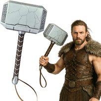 Młot Thora Mjolnir Superbohater Thor Cosplay Duży 44 Cm Pu