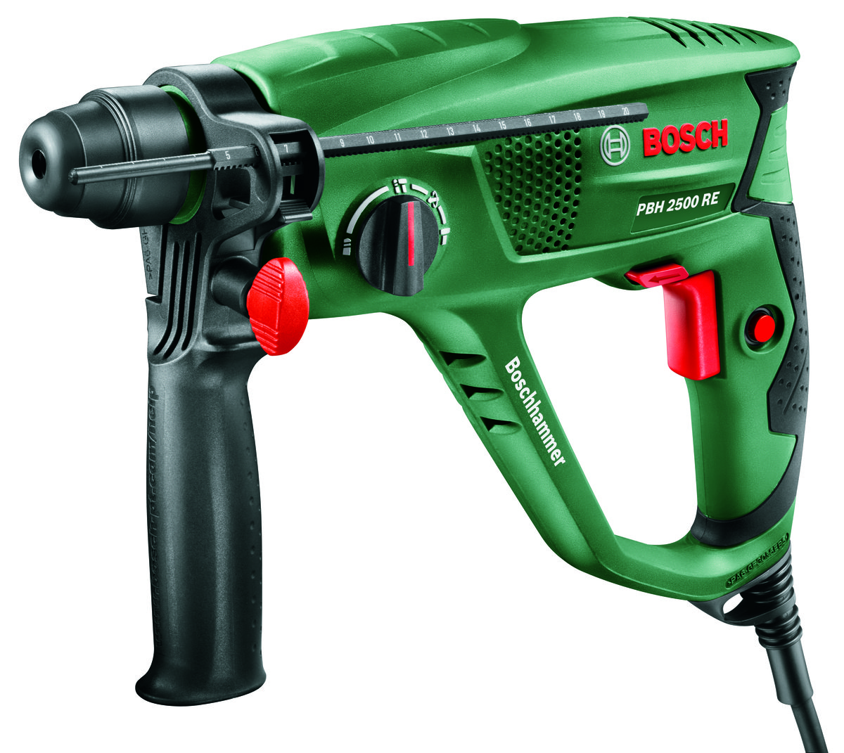Młot udarowo-obrotowy BOSCH PBH 2500 RE, 600 W