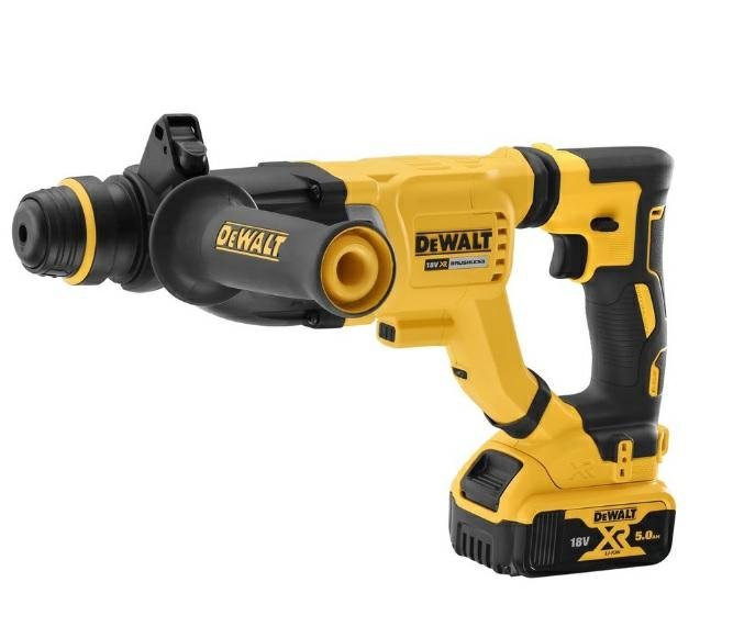 Młot wiercąco-kujący DEWALT, SDS-Plus, 18 V, 1x5 Ah