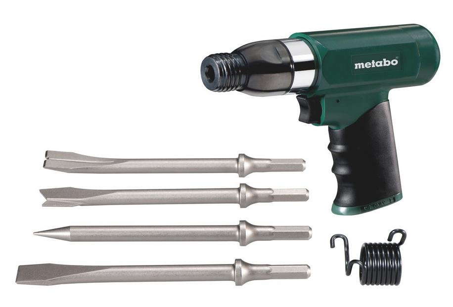 Młotek pnaumatyczny METABO dmh 30 set, 6,2 bar
