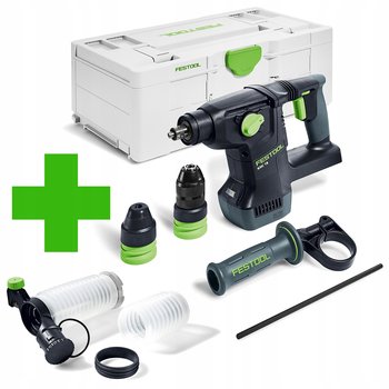 MŁOTOWIERTARKA FESTOOL KHC 18 EB-Basic AKUMULATOROWA ODSYSACZ PYŁU ZESTAW - Festool