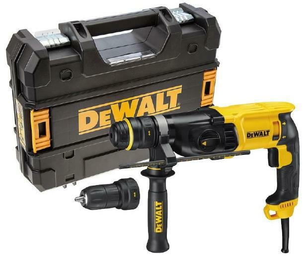 Młotowiertarka z opcją kucia DEWALT D25134KP-QS
