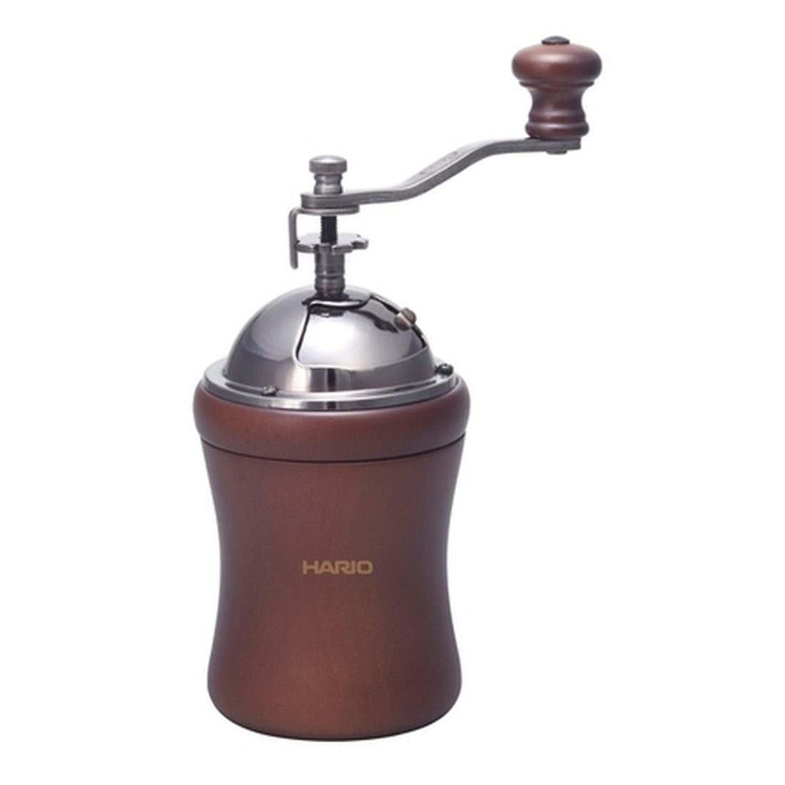 Młynek do kawy HARIO Coffee Mill Dome, brązowy