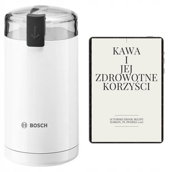 Młynek Do Mielenia Kawy Bosch Elektryczny Biały + Ebook - Bosch