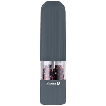 Młynek Elektryczny Do Soli, Pieprzu Led Łucznik Pm-102 Antracytowy - Łucznik