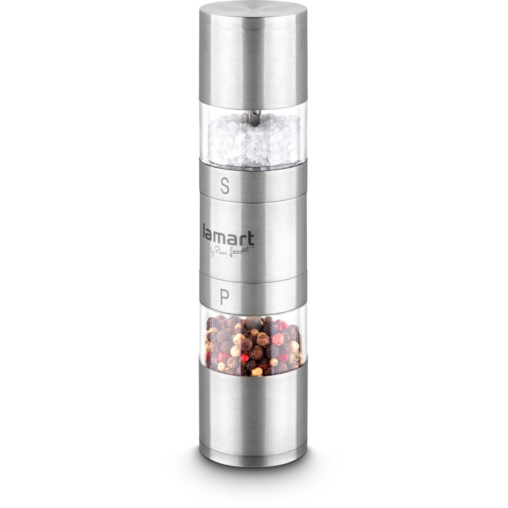 Młynek ręczny LAMART Tube LT7013, 2x40 ml