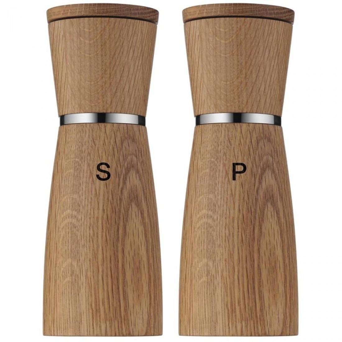Młynki drewniane do soli i pieprzu WMF Ceramill Natura, 17,9x6 cm