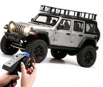 MN128 ZDALNIE STEROWANY SAMOCHÓD TERENOWY MN-128 AUTO RC 1:12 CRAWLER SZARY