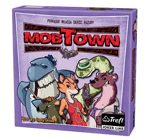 Mob Town, gra karciana, Trefl