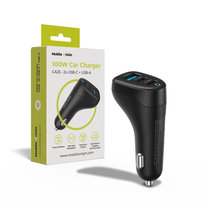 MOBILE ORIGIN 100W CAR CHARGER CA25 - 2X USB-C + USB-A Mobile Origin