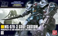 Mobile Suit Gundam, Figurka, HGUC 1/144 MS-07B-3 GOUF CUSTOM BL