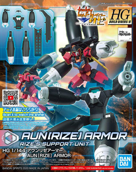 Mobile Suit Gundam, figurka kolekcjonerska Hgbd:r 1/144 Aun[rize] Armor - Mobile Suit Gundam