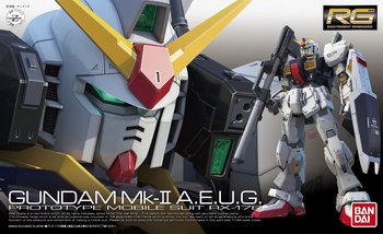 Mobile Suit Gundam, Figurka, RG 1/144 GUNDAM MK-II A.E.U.G. - Mobile Suit Gundam