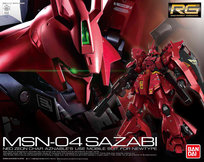 Mobile Suit Gundam, Figurka, RG 1/144 MSN-04 SAZABI