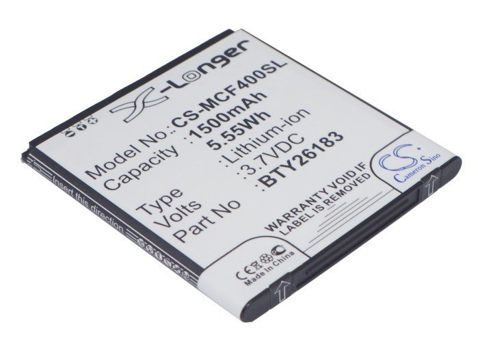 Vhbw Batteria Sostituisce Elson BTY26176 Bty26176mobistel Std Per Smartphone Cellulare 800mah 3 7v Li Ion 86424374