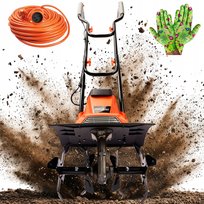 MOCNA GLEBOGRYZARKA ELEKTRYCZNA DO ZIEMI GLEBY 40CM KULTYWATOR 2400W +KABEL