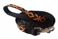 Mocna Gruba smycz dla dużego psa ozdobna 3m 25mm Szyta Różne Kolory LXL Sunka ®