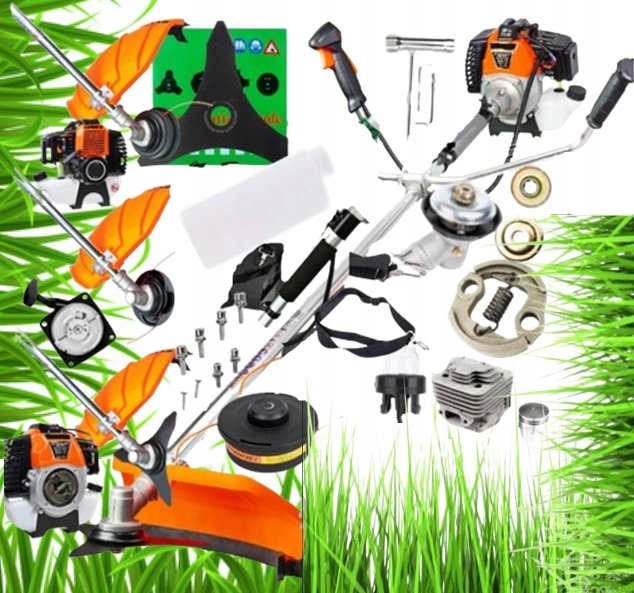 MOCNA KOSA SPALINOWA PODKASZARKA - Zestaw! Midori Japan MJ-190