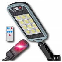 Mocna Lampa Solarna 400W LED Uliczna Z Czujnikiem Ruchu i Zmierzchu Pilot