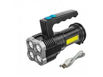 Mocna Latarka Taktyczna Zasięg 500 M